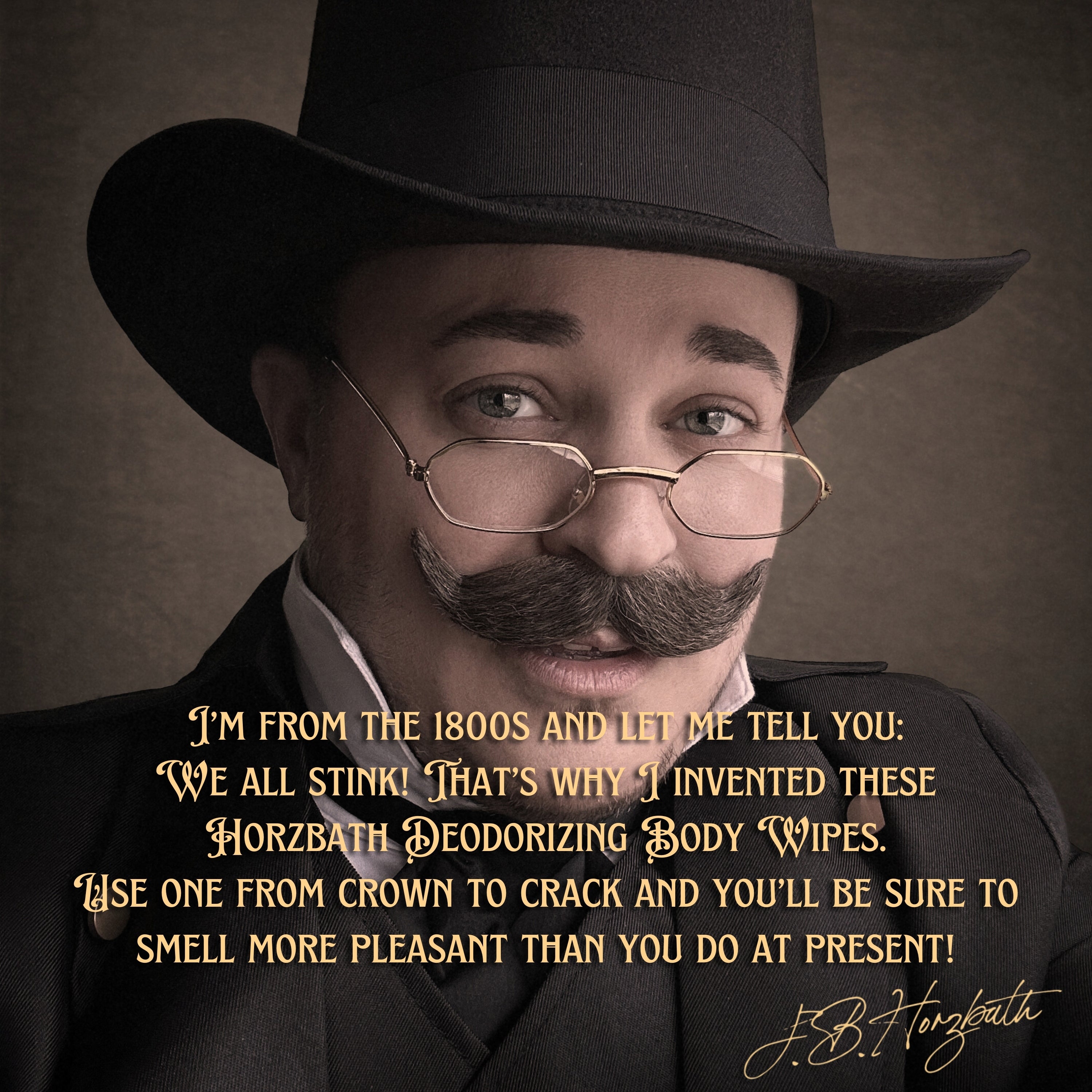 10-Pack of Horzbath Body Wipes